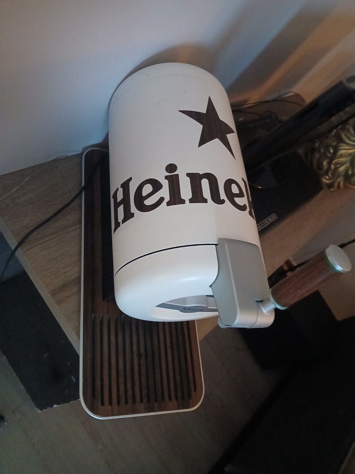Heineken the sub riviera, Witgoed en Apparatuur, Thuistaps, Ophalen of Verzenden, Zo goed als nieuw, Krups