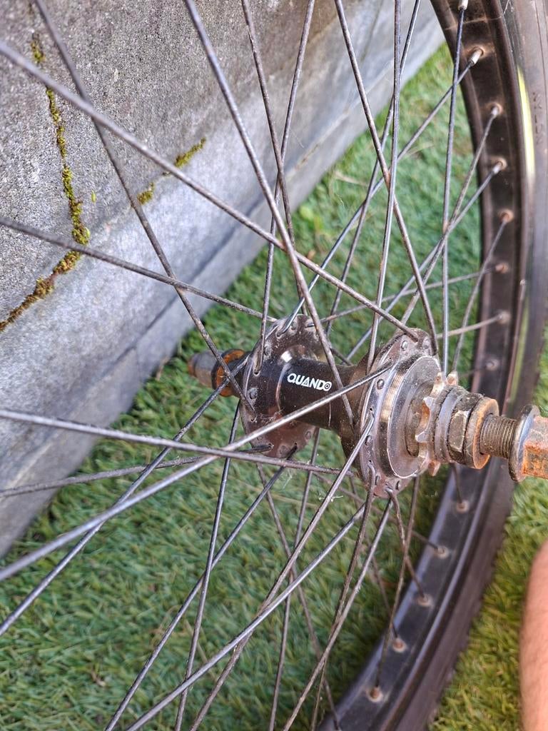 Quando Bmx achterwiel, Fietsen en Brommers, Fietsonderdelen, Ophalen of Verzenden, BMX, Wiel