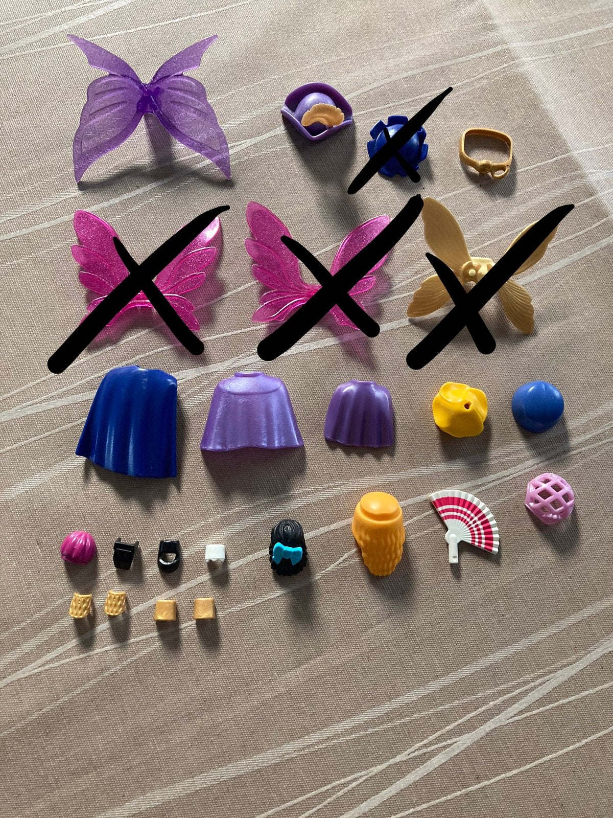 Playmobil accessoires voor vrouwen., Ophalen of Verzenden, Zo goed als nieuw
