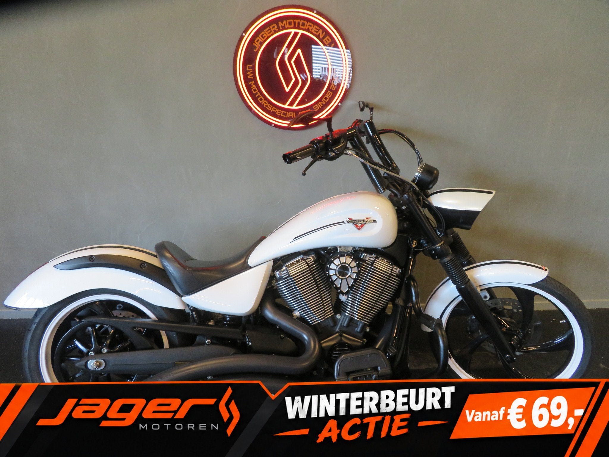 Victory VEGAS 8 BAL TOPSTAAT! SHORT CUTS (bj 2010), Motoren, Chopper, VICTORY, Gebruikt, Bedrijf