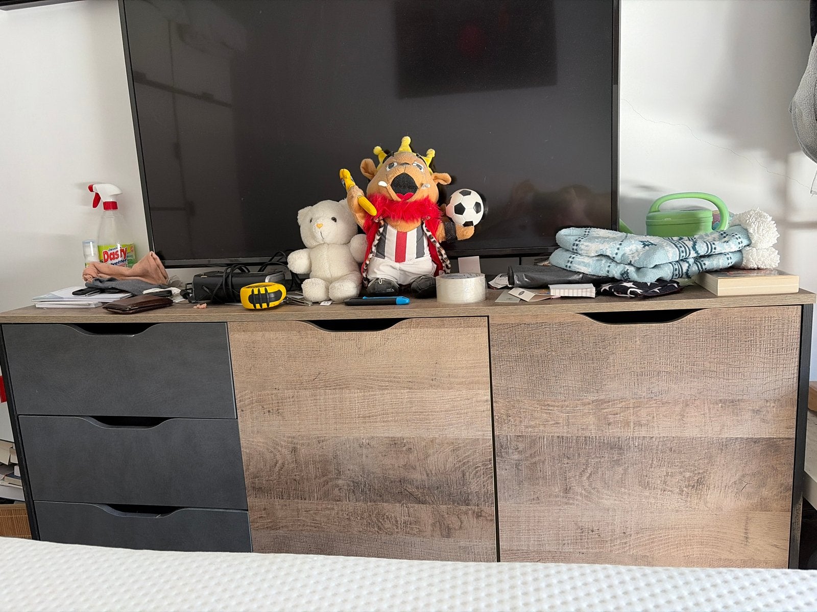 Commode met lades en deuren - Gebruikt, Ophalen, Gebruikt, 150 tot 200 cm, Met lade(s)