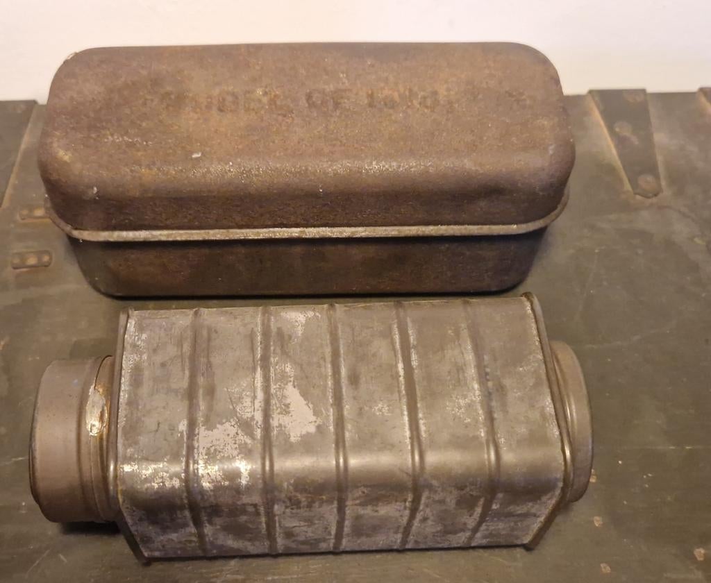 Us ww1 rantsoen blikken, Ophalen of Verzenden, Amerika