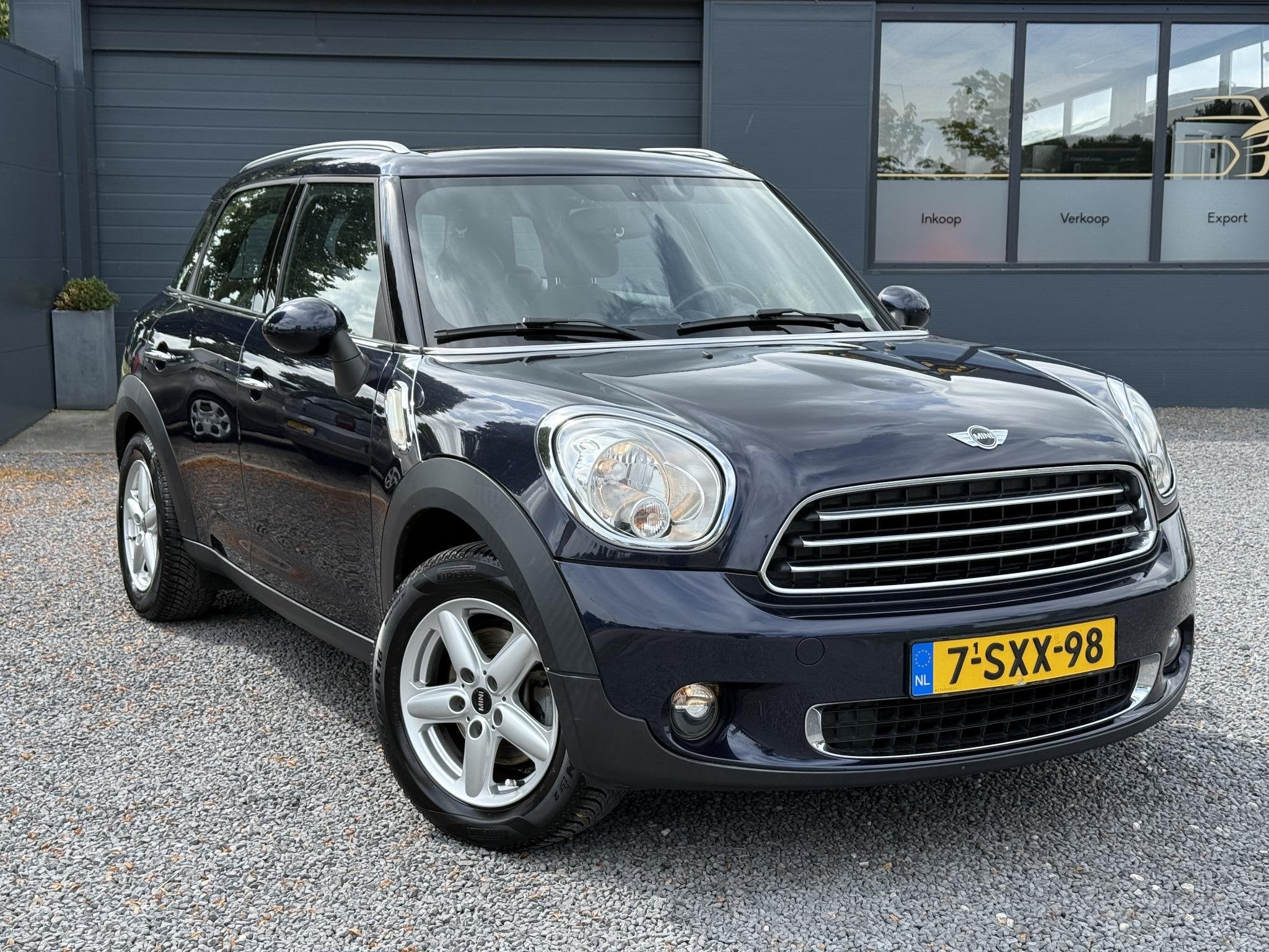 MINI Countryman 1.6 One Business Line Carplay,Pano,Navi,Pdc,, Auto's, Mini, Voorwielaandrijving, Euro 5, Gebruikt, Blauw