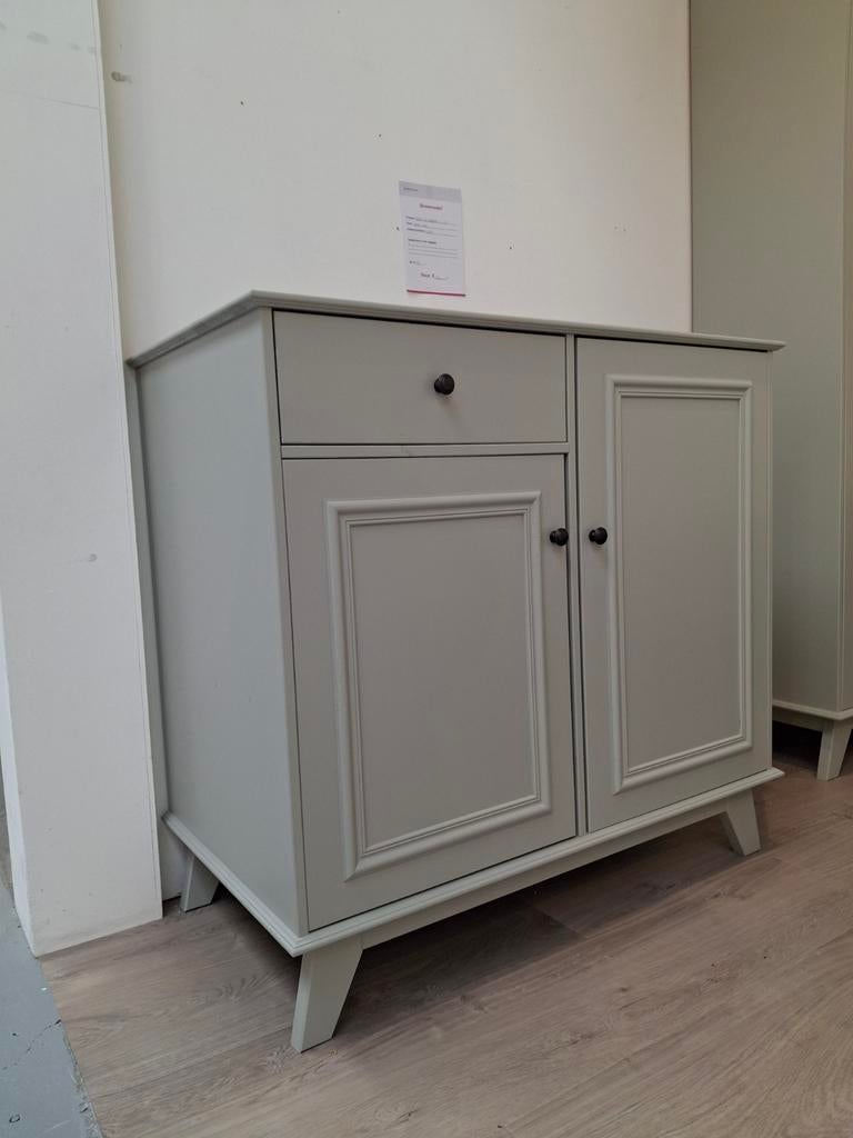 Woood Lily opbergkast grenen clay, Ophalen, 50 tot 100 cm, Zo goed als nieuw, Grenenhout