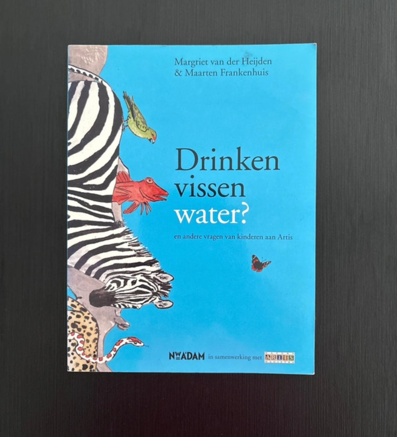 Drinken vissen water? - Margriet van der Heijden, Ophalen of Verzenden, Zo goed als nieuw, Non-fictie