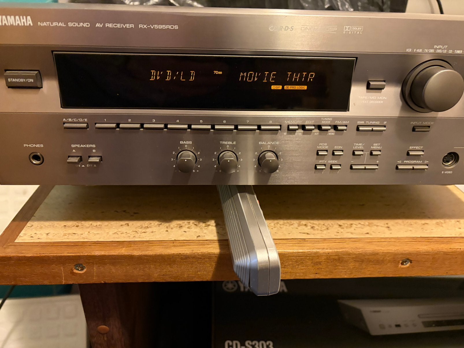 Te Koop Yamaha Receiver RX-V595RDS, Ophalen, Gebruikt, 60 tot 120 watt, Yamaha
