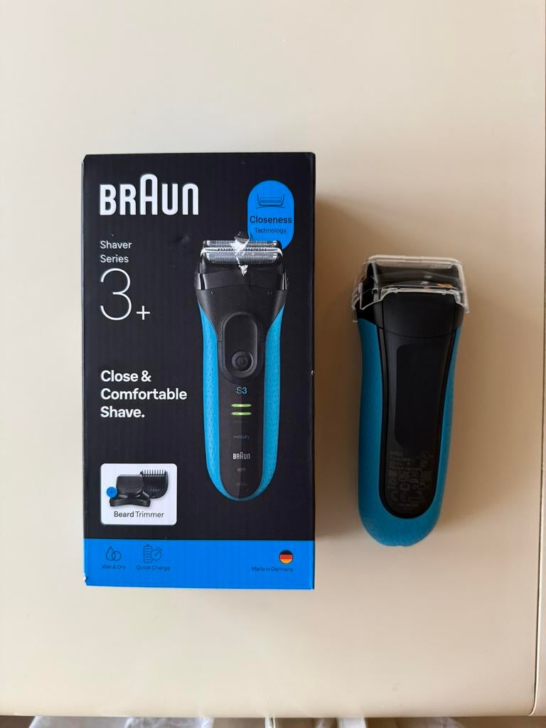 Nieuw: Braun Series 3+ scheerapparaat, model 3010BT, Witgoed en Apparatuur, Persoonlijke-verzorgingsapparatuur, Zo goed als nieuw