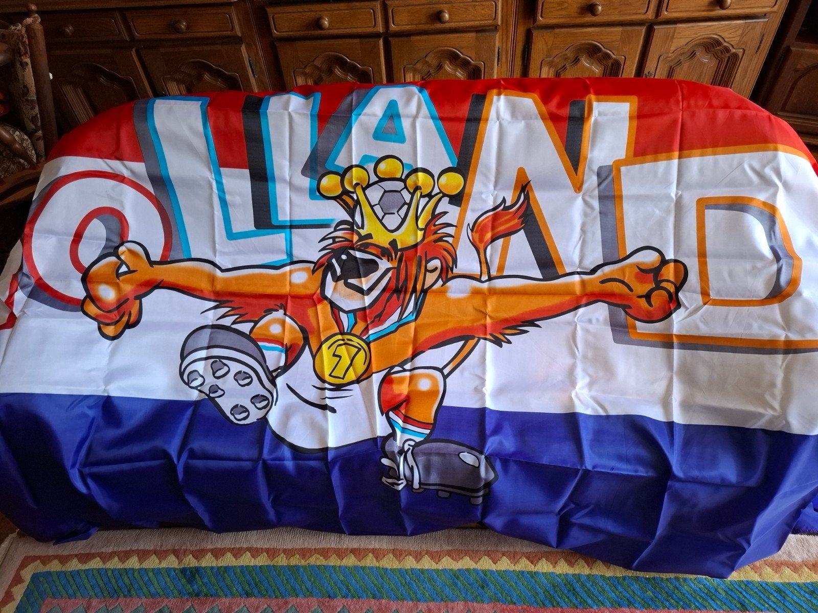 Holland vlag 180x300 nieuw, Ophalen of Verzenden, Nieuw, Overige typen
