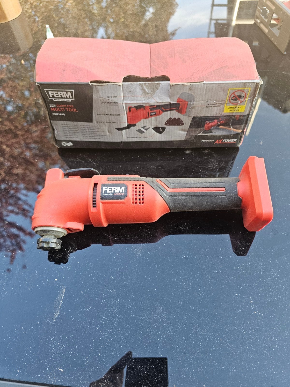 Multitool merk Ferm, Ophalen, Nieuw, Minder dan 600 watt, Overige typen