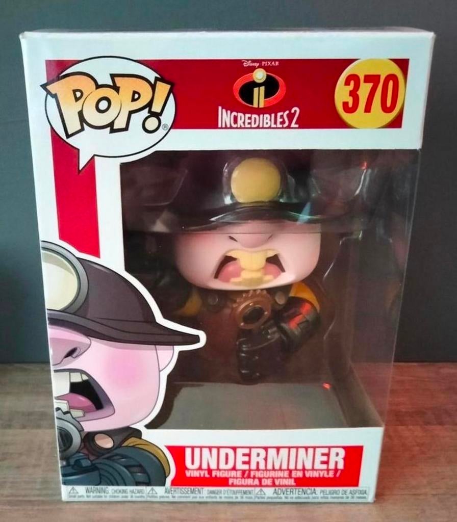 370 Underminer Incredables 2 Funko Pop, Ophalen of Verzenden, Zo goed als nieuw