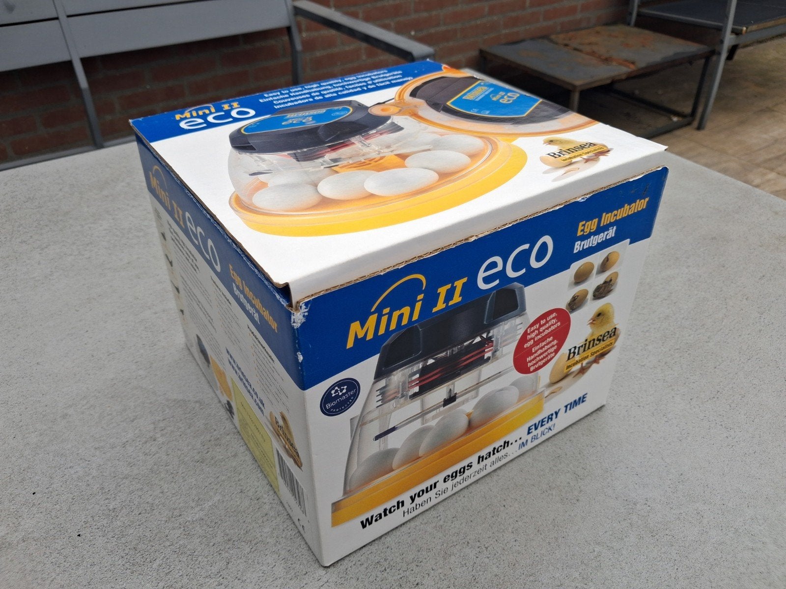 Brinsea Mini II eco eieren incubator apparaat / broedmachine, Ophalen of Verzenden, Zo goed als nieuw, Broedmachine