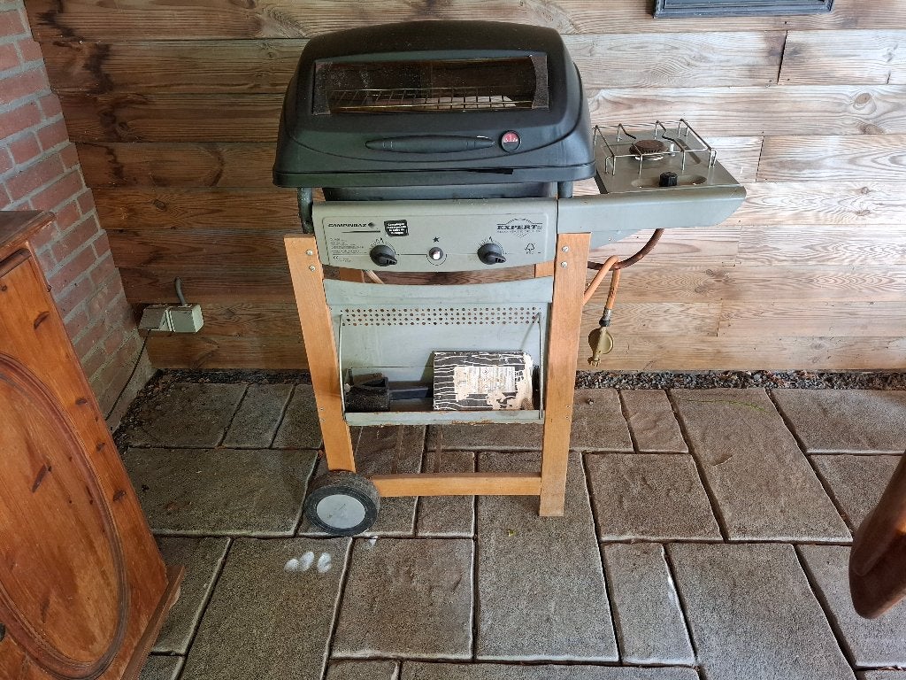 gas bbq, Ophalen, Gebruikt