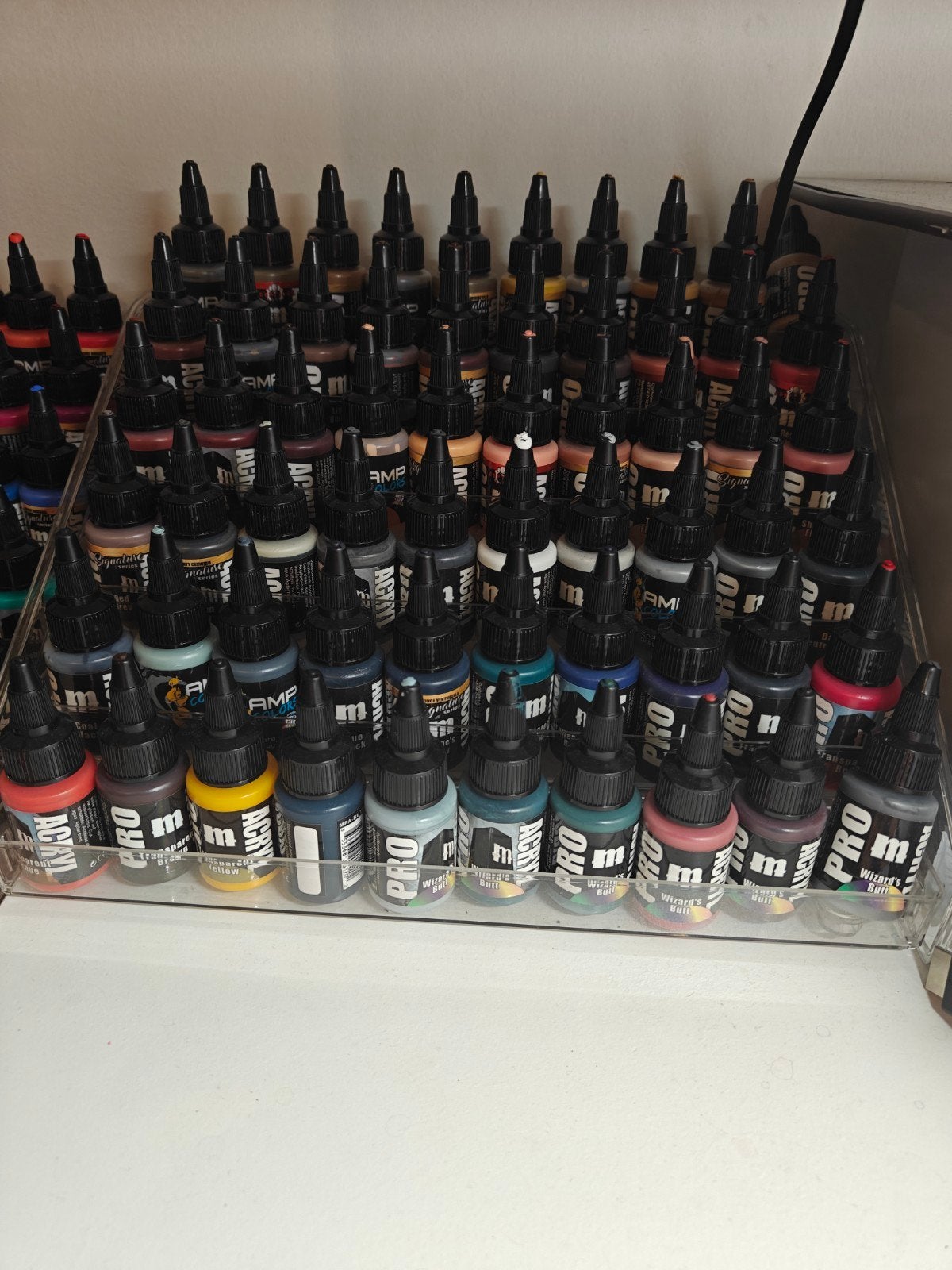 te koop 126 Pro acryl paints voor bijv Warhammer, Ophalen of Verzenden, Zo goed als nieuw, Warhammer