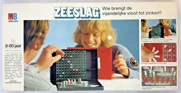 MB Zeeslag bordspel compleet vintage 1972 gezelschapsspel, Coolsingel 104, 3011 AG Rotterdam, Netherlands, MB Spellen, Verzenden