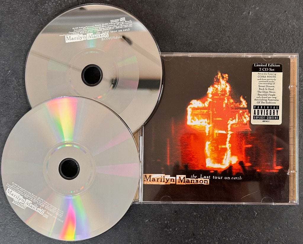 MARILYN MANSON - The last tour on earth ( 2CD; Live ), Ophalen of Verzenden, Zo goed als nieuw