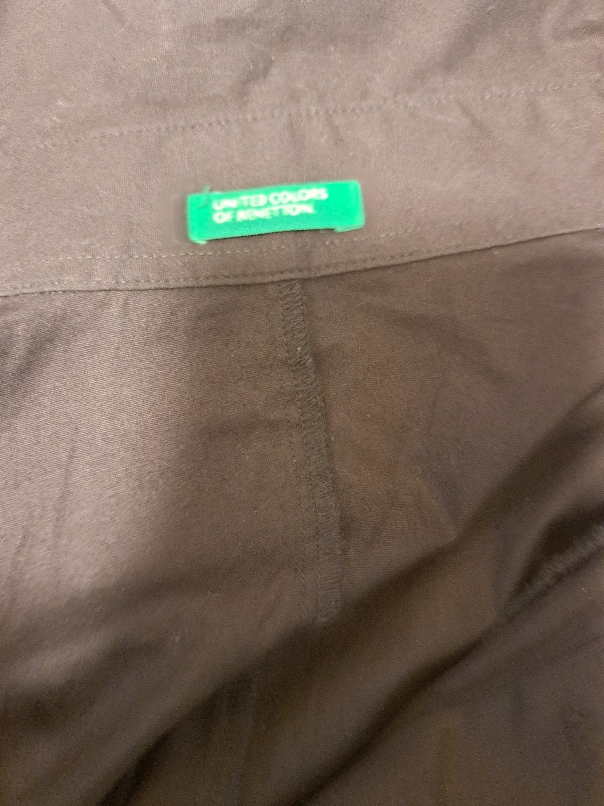 United Colors of Benetton Blouse - Zwart - Maat M, Maat 38/40 (M), Zwart, Ophalen of Verzenden, Zo goed als nieuw