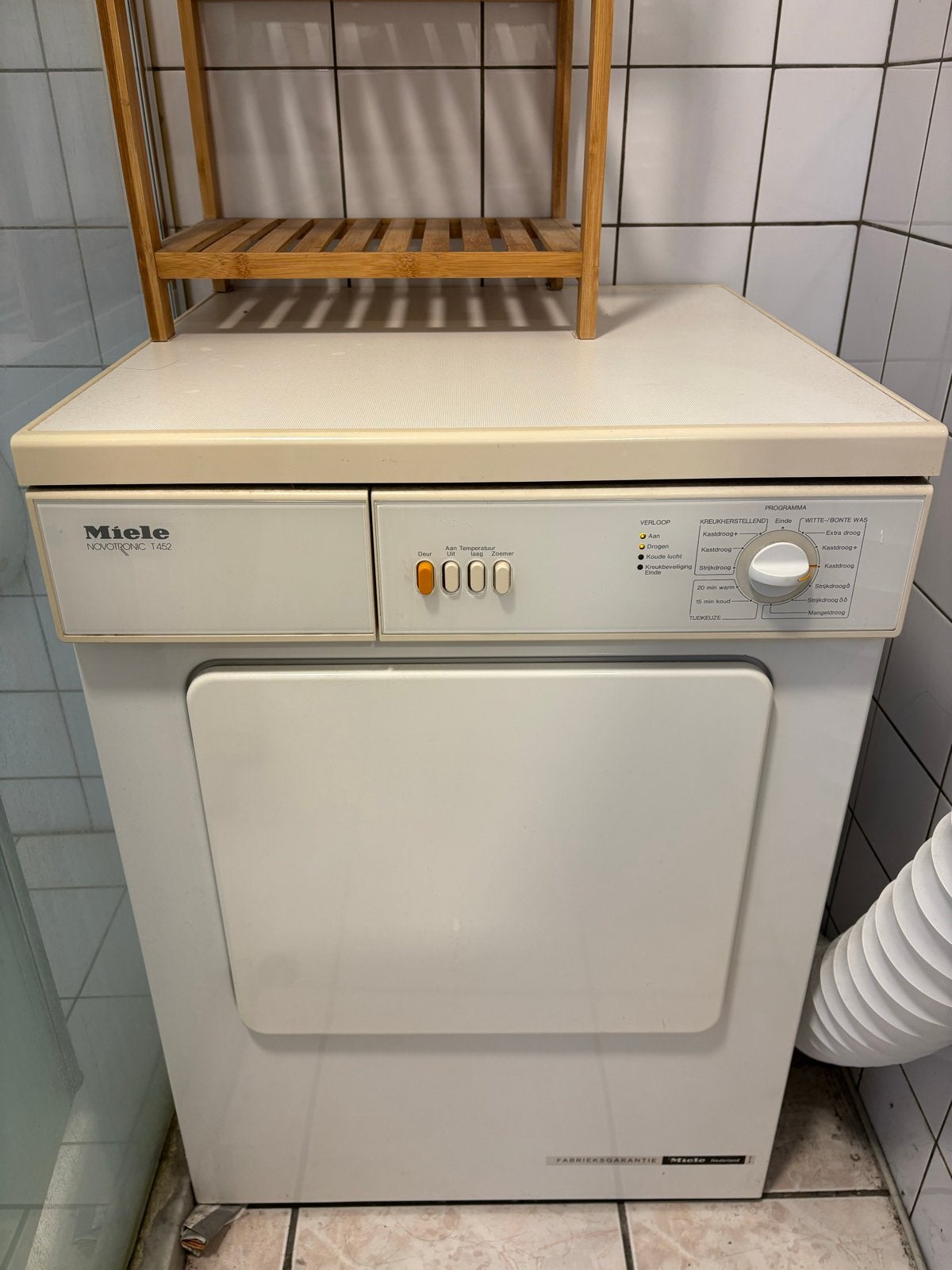 Miele Novotronic T452 Luchtafvoer Wasdroger, 6 tot 8 kg, Gebruikt, Luchtafvoer, Ophalen of Verzenden