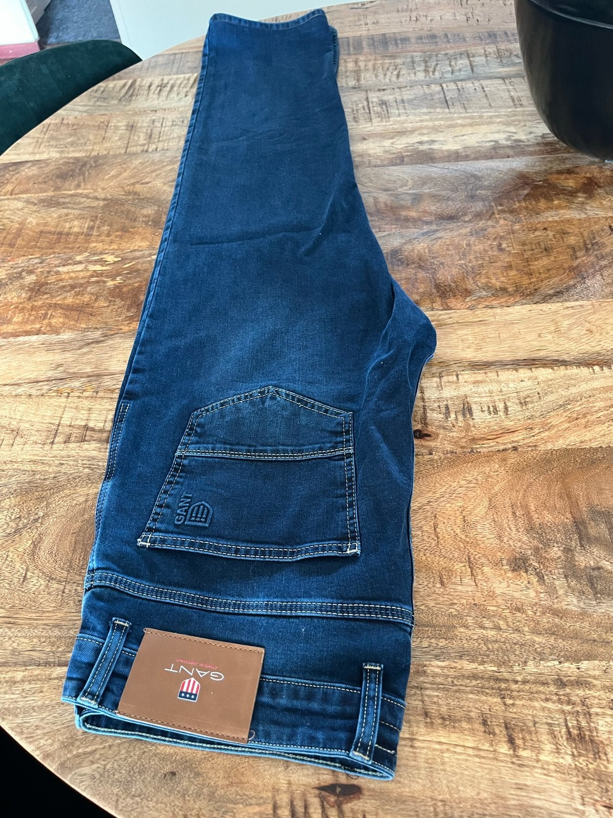 Nieuwe Gant spijkerbroek - Maat 34, Ophalen of Verzenden, Nieuw, Blauw, W33 - W34 (confectie 48/50)