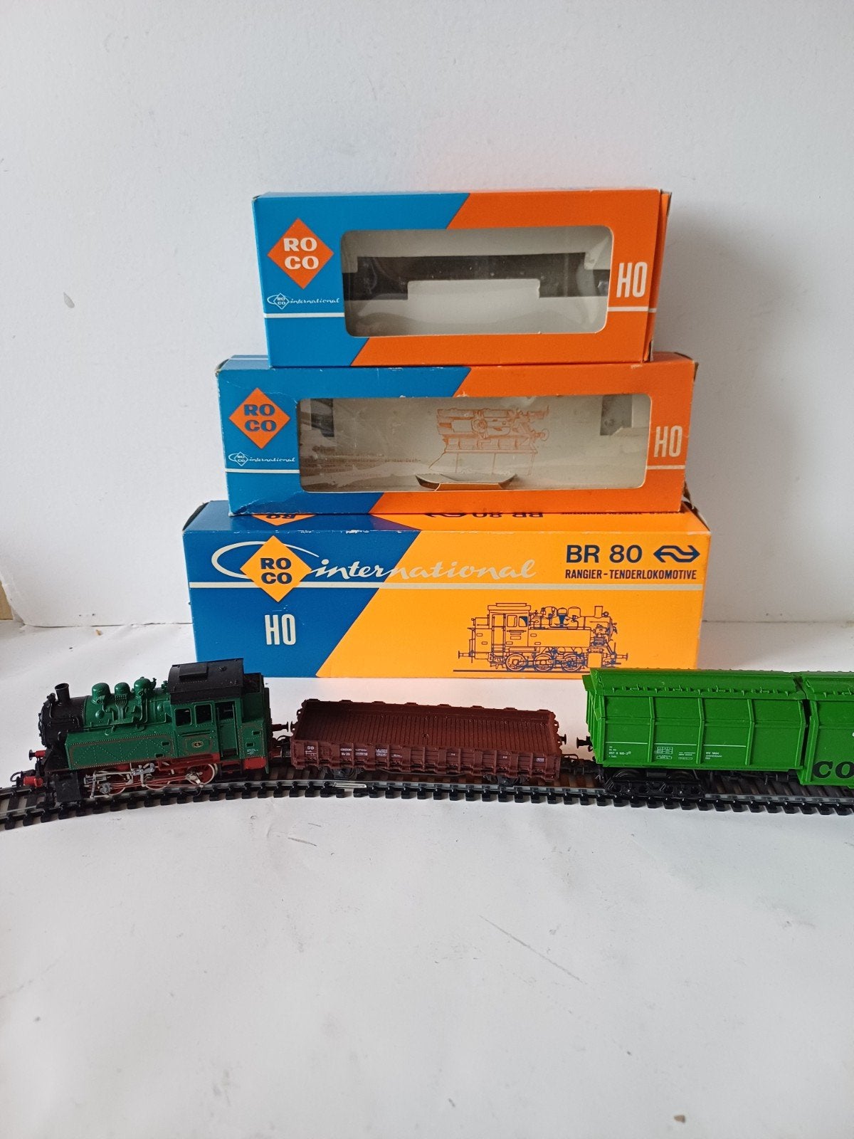 Roco NS train trein lok locomotief BR80 HO H0 1:87 vam, Gebruikt, Ophalen of Verzenden, NS, Roco
