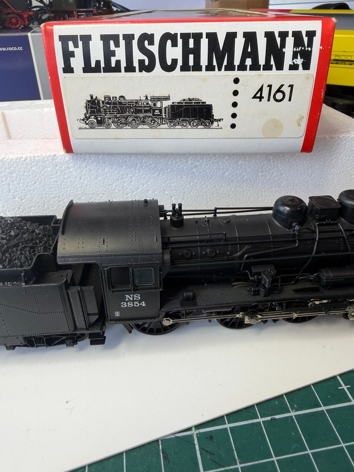 Fleischmann 4161  BR38 P8 NS uitvoering, Fleischmann, Ophalen of Verzenden, Gelijkstroom, Locomotief