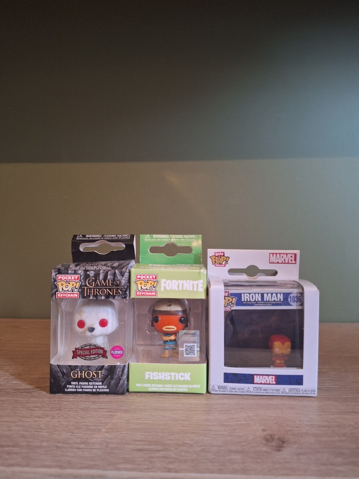 Funko Pop! Sleutelhangers en Iron Man Luxe Figuur, Verzamelen, Ophalen, Zo goed als nieuw