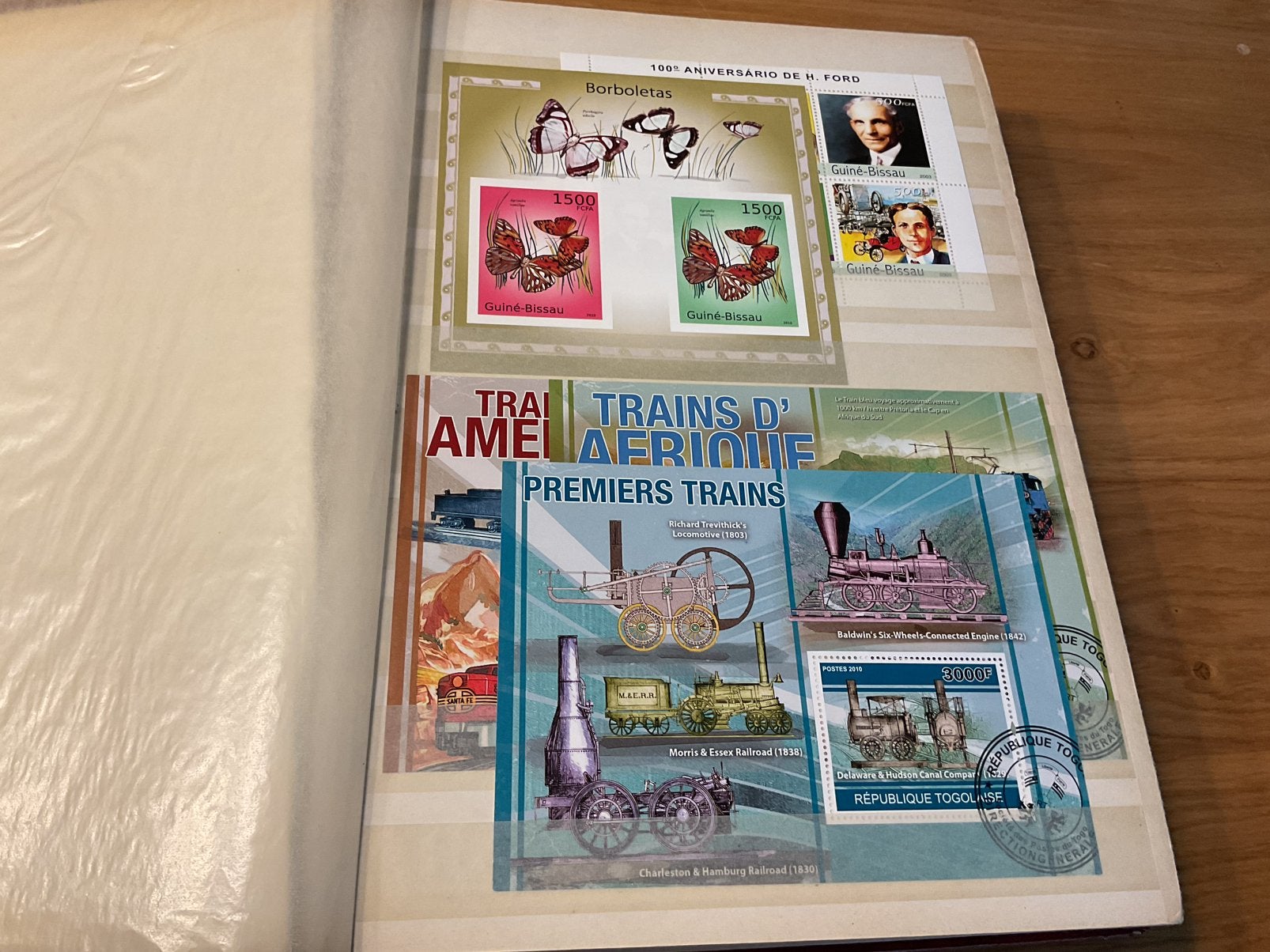 Stockboek vol blokken wereldwijd oa Walt Disney, Postzegels en Munten, Ophalen of Verzenden, Buitenland