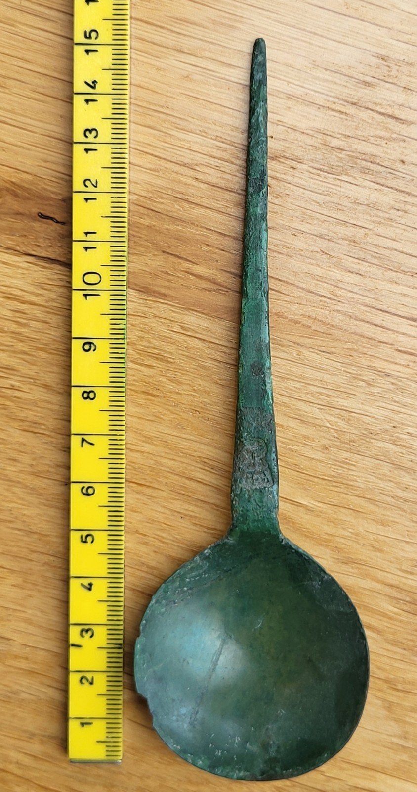 Middeleeuwse lepel bodemvondst, Ophalen of Verzenden