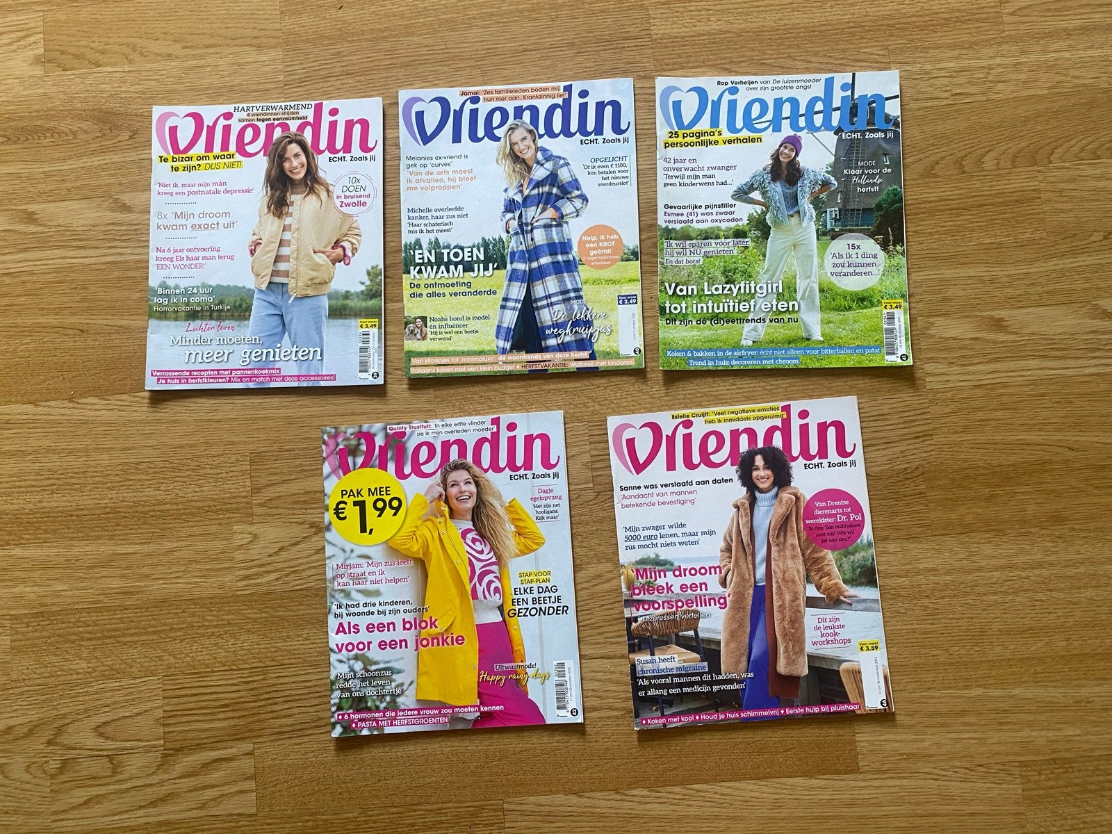 Tijdschrift Vriendin, Ophalen of Verzenden, Gelezen, Damesbladen