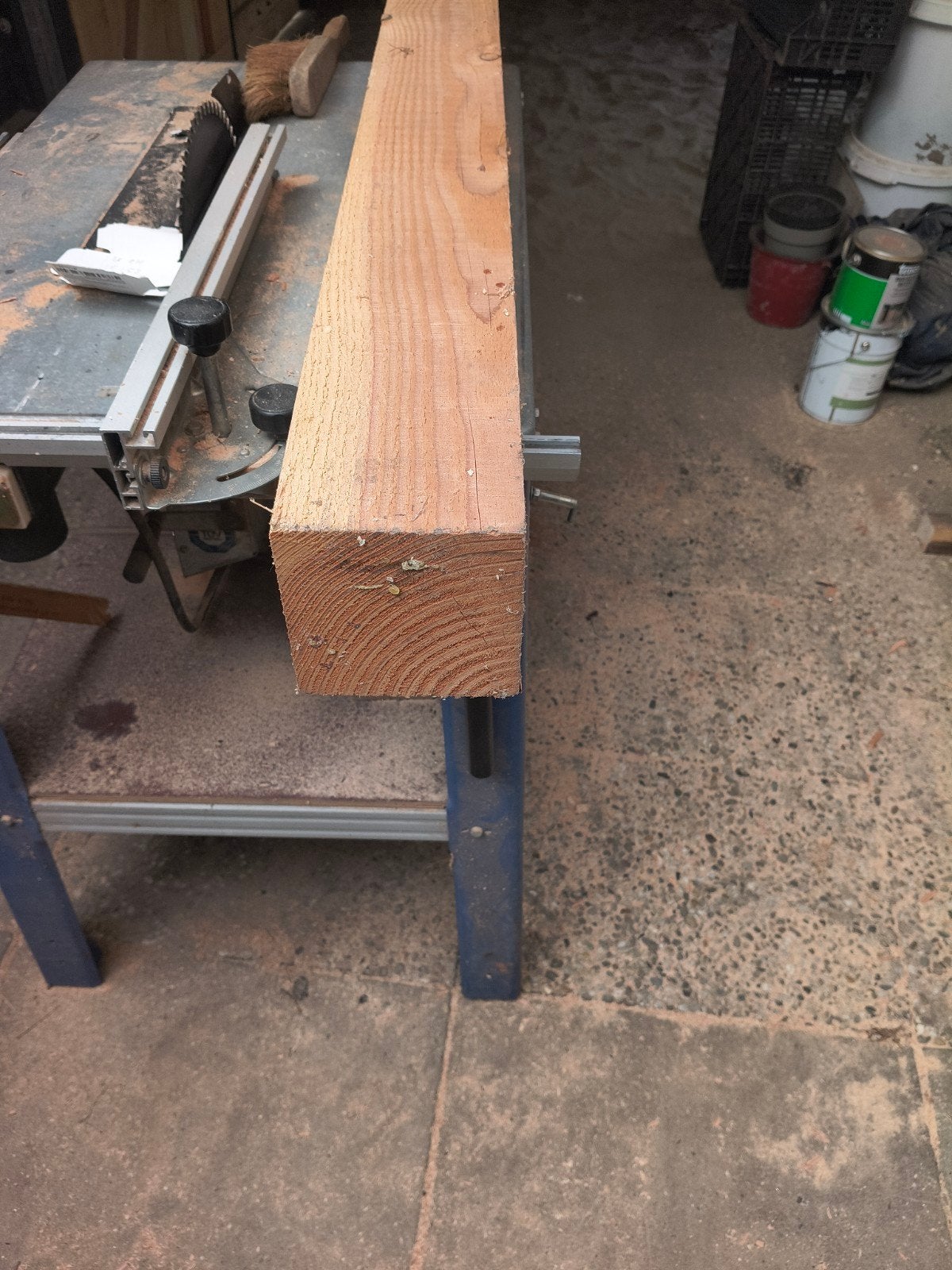 Te koop balk van douglas hout 12x12 cm, Tuin en Terras, Palen, Balken en Planken, Ophalen, 250 cm of meer, Balken