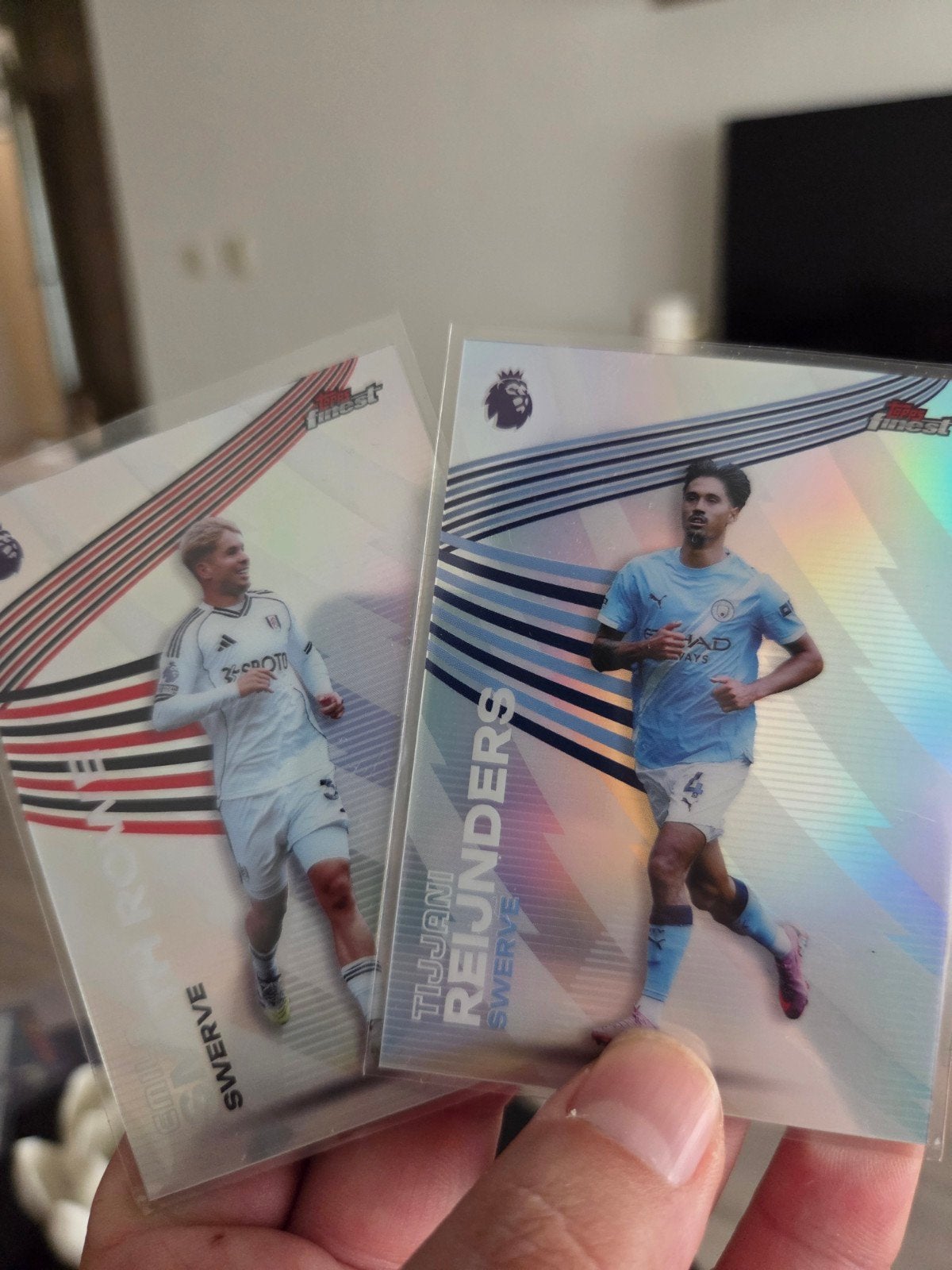 Topps Finest Swerve Kaarten: Reijnders & Smith Rowe, Verzamelen, Ophalen of Verzenden