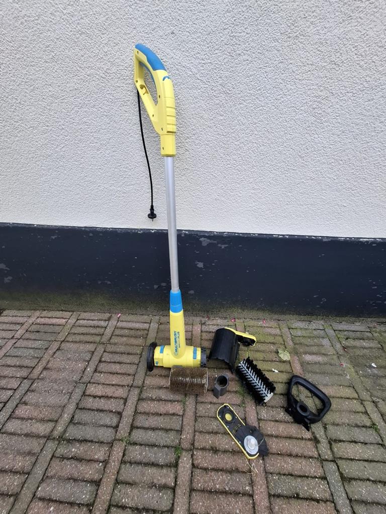 Gloria Multibrush Speedcontrol Plus - Terrasreiniger, Tuin en Terras, Hand-tuingereedschap, Gebruikt, Overige soorten, Ophalen