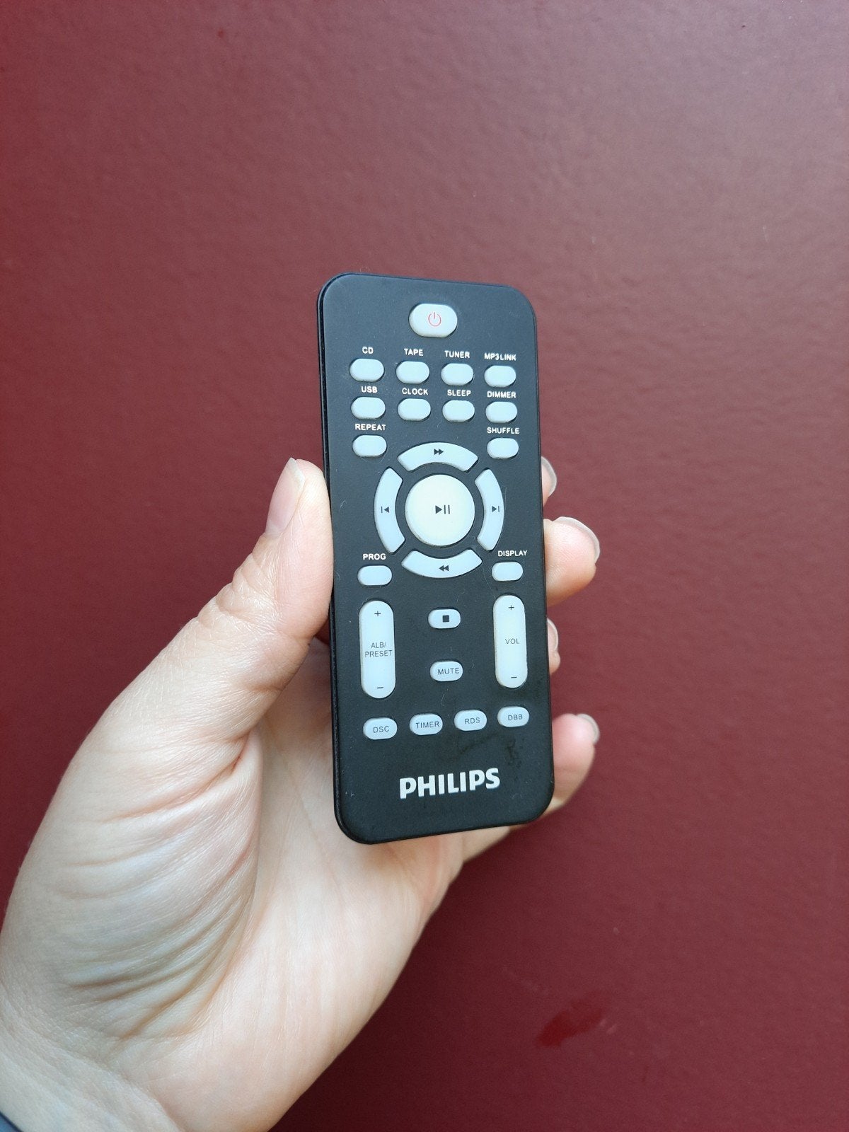 Philips afstandsbediening 996510051257 diverse MCM-model, Audio, Tv en Foto, Ophalen of Verzenden, Gebruikt, Origineel, Mediaspeler