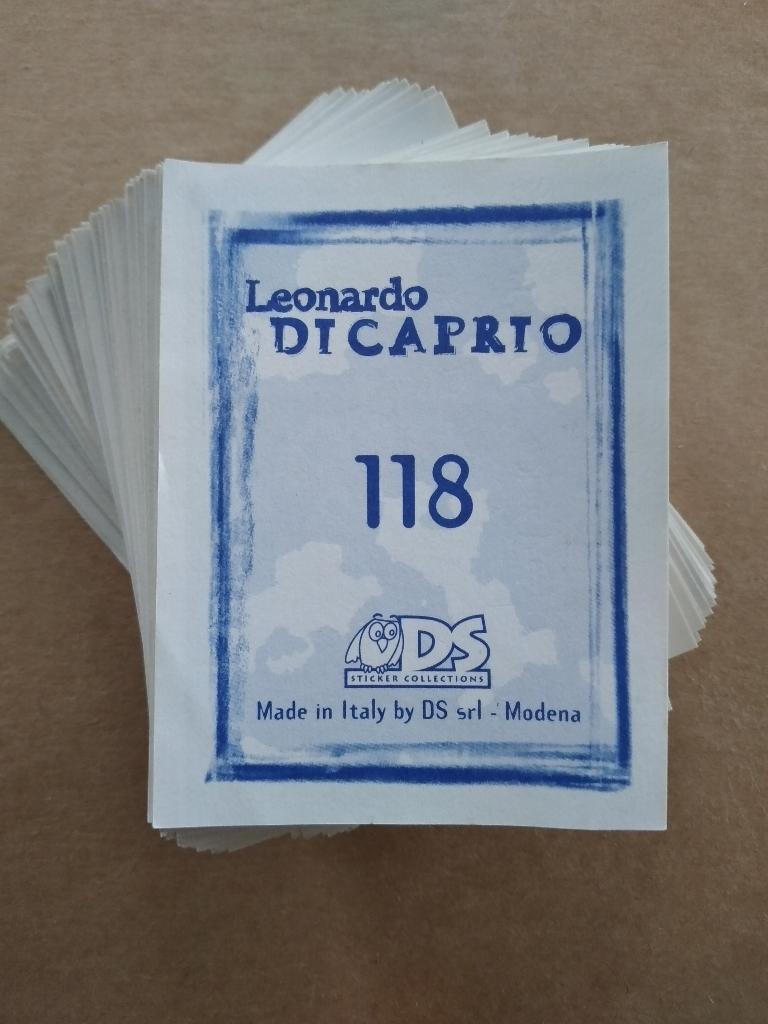 90 collectible album stickers Leonardo Di Caprio DS 1998, Ophalen, Meerdere stickers
