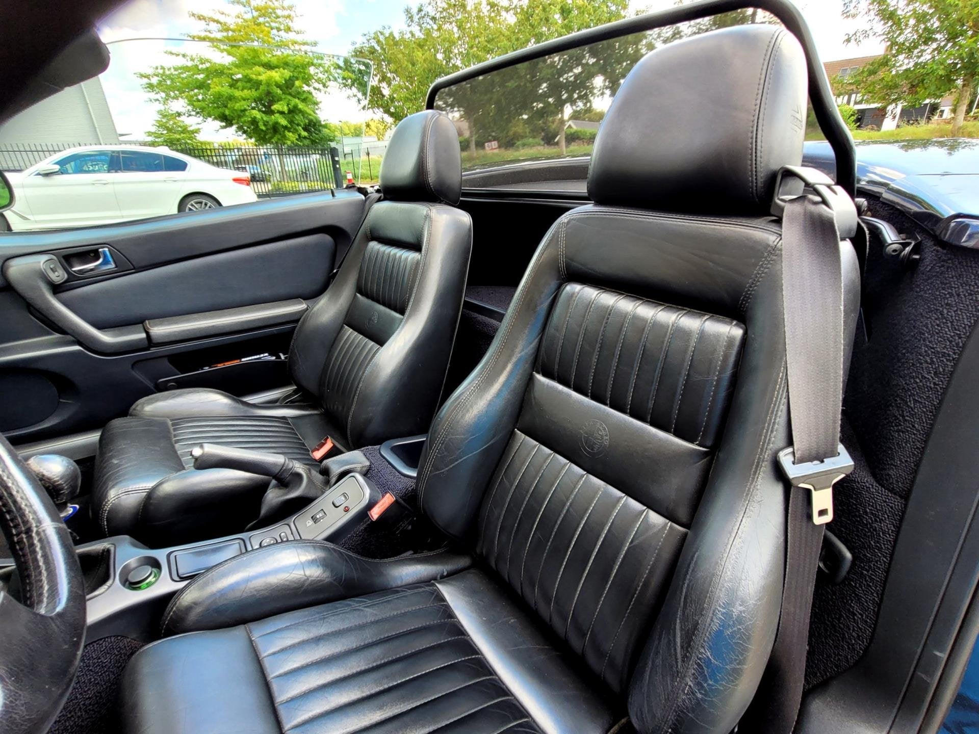 Alfa Romeo Spider 3.0 V6 12V L - Nwe distributie - Glascoati, Gebruikt, Zwart, 192 pk, Cabriolet
