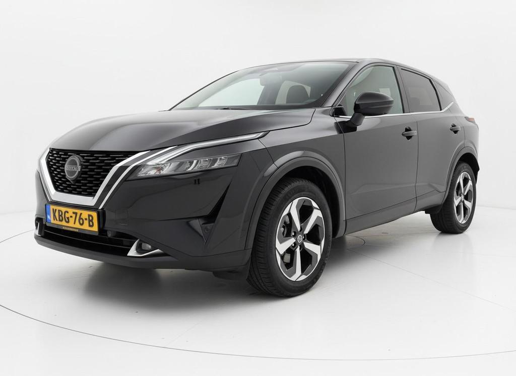 Nissan Qashqai 1.3 MHEV N-Connecta 360 CAMERA ADAP CRUISE NA, Voorwielaandrijving, 1304 kg, Stof, Gebruikt
