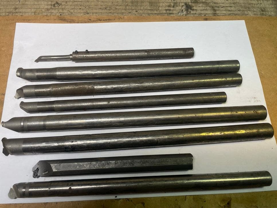 8 stuks draaibeitels / draaistalen, Ophalen, Gebruikt, Overige typen, Overige merken