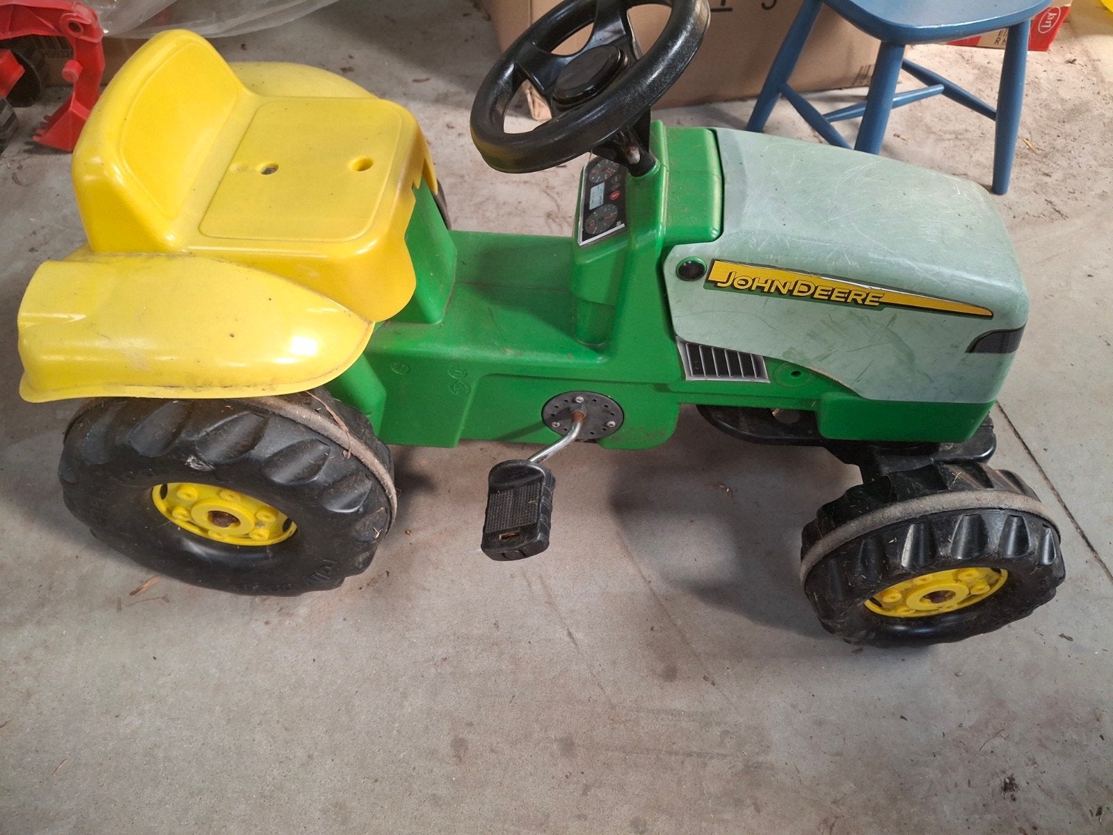 Massey Ferguson Traptractor - Klein model, Ophalen, Gebruikt