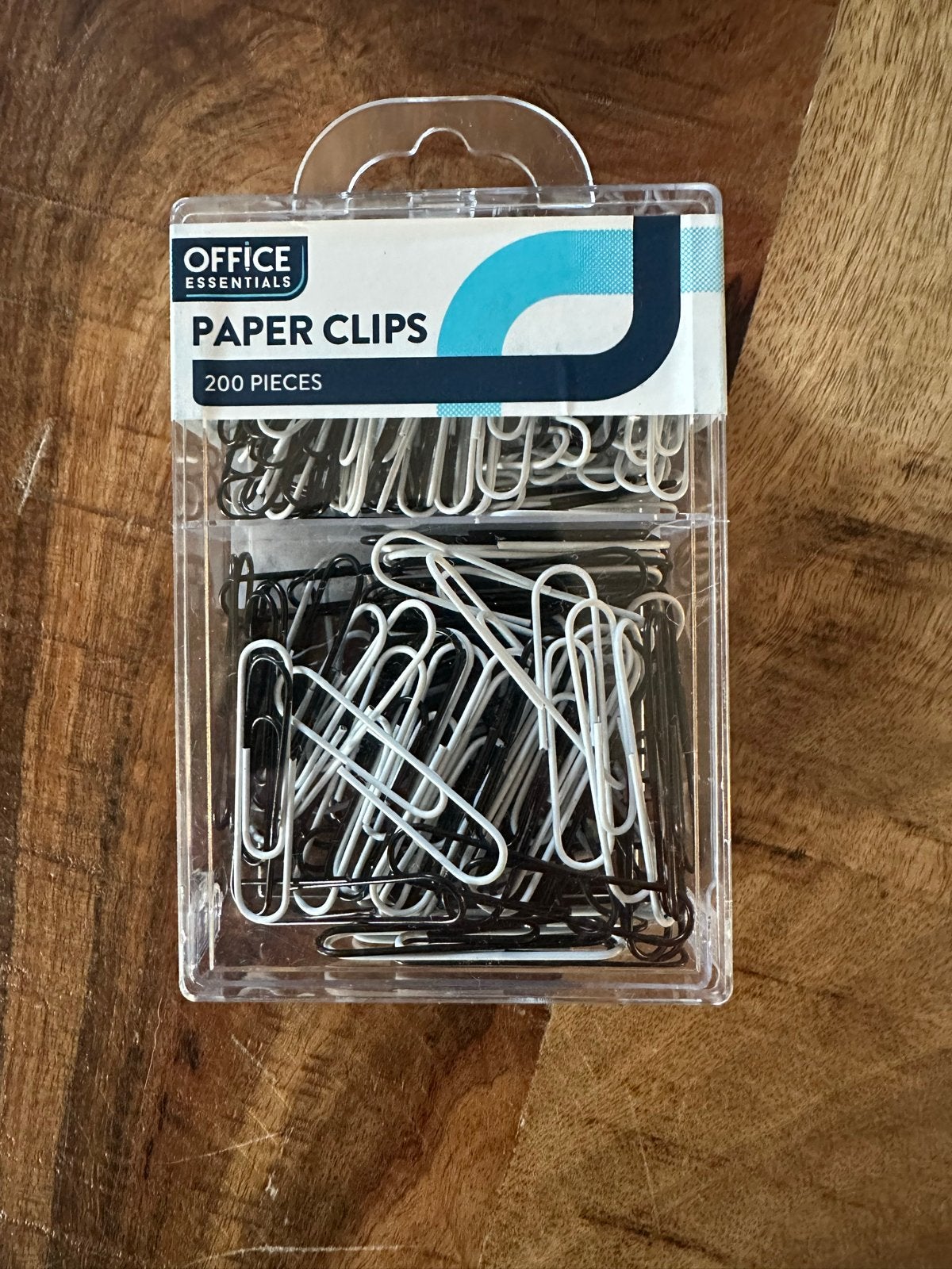 Paperclips Zwart en Wit - 200 Stuks, Ophalen of Verzenden, Nieuw