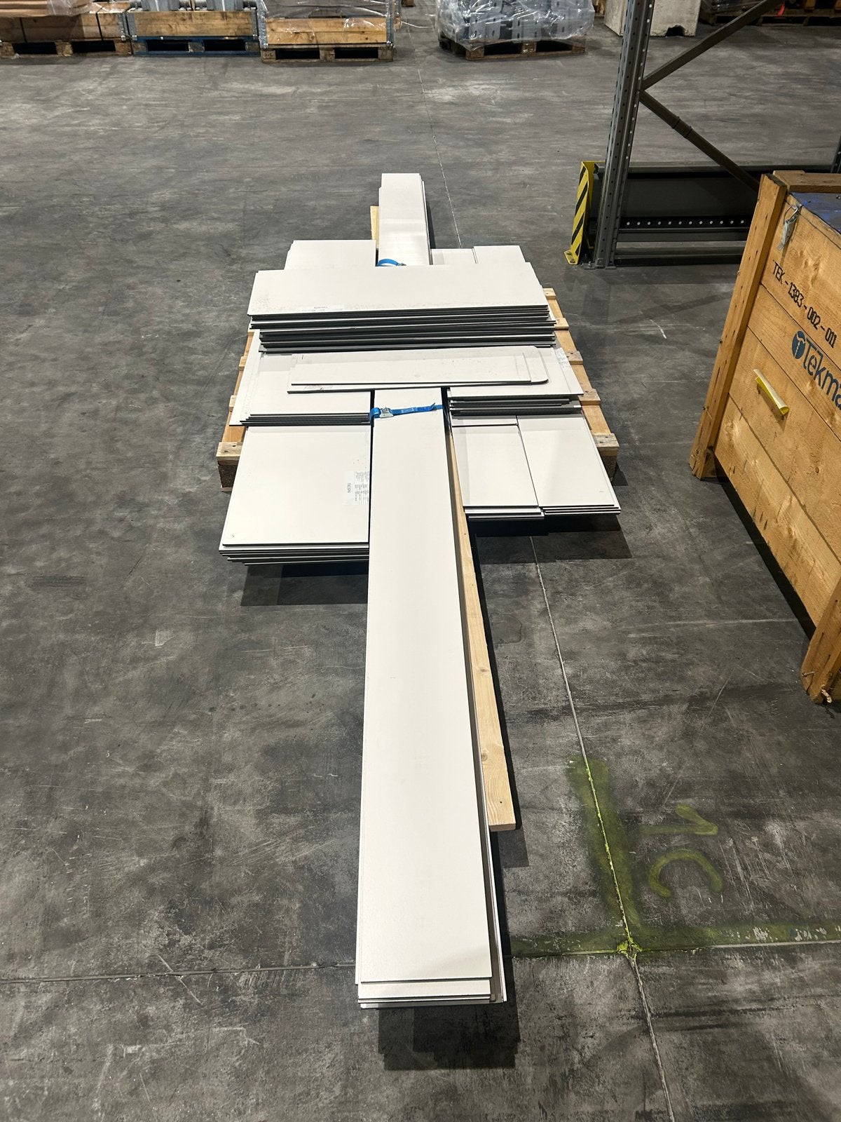 Trespa platen en stroken, Ral9010, 6mm dik, Ophalen, Nieuw, Overige materialen, Minder dan 20 mm