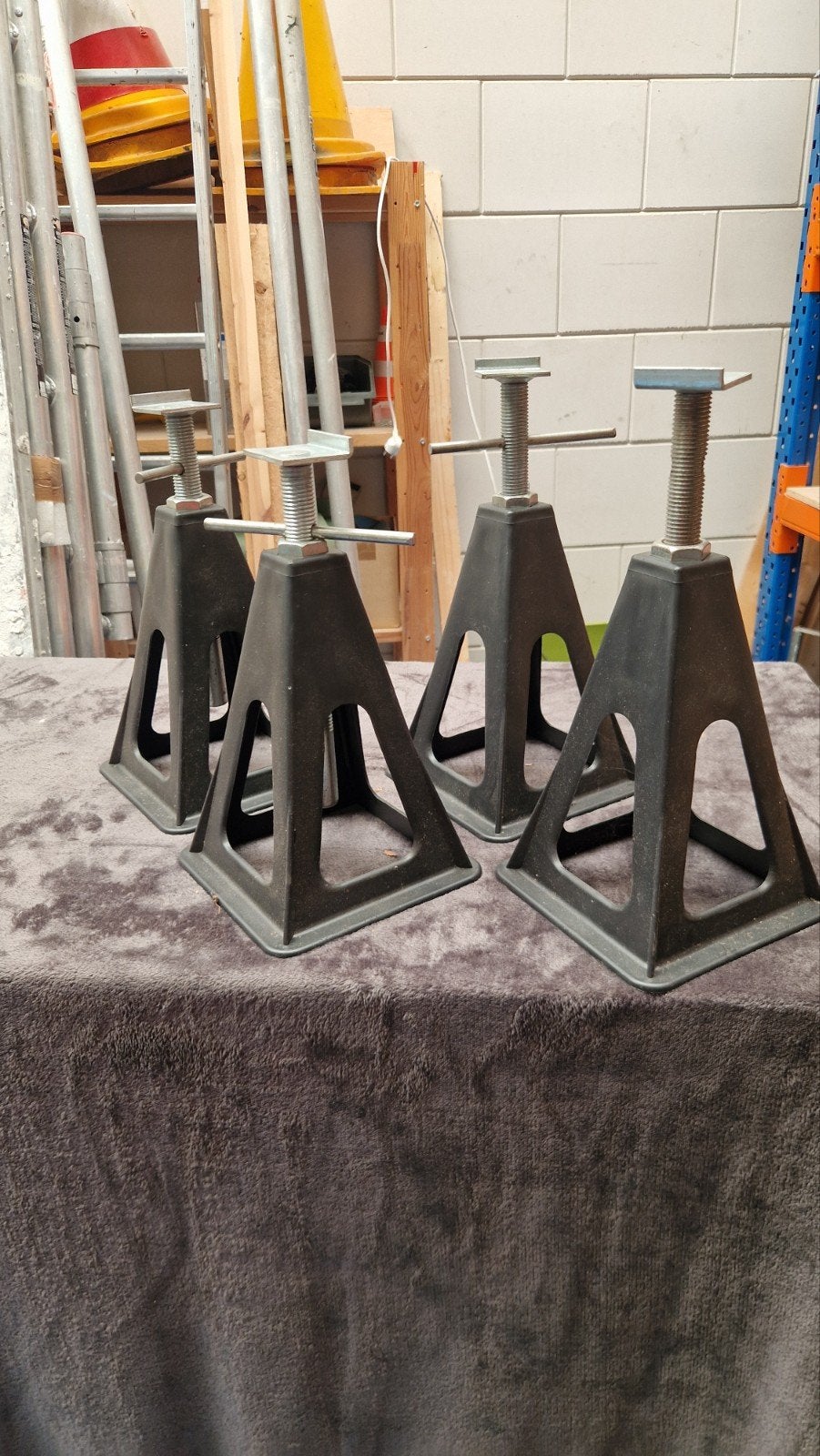 Caravan ondersteuning - set van 4 stuks, Caravans en Kamperen, Caravan accessoires, Ophalen of Verzenden