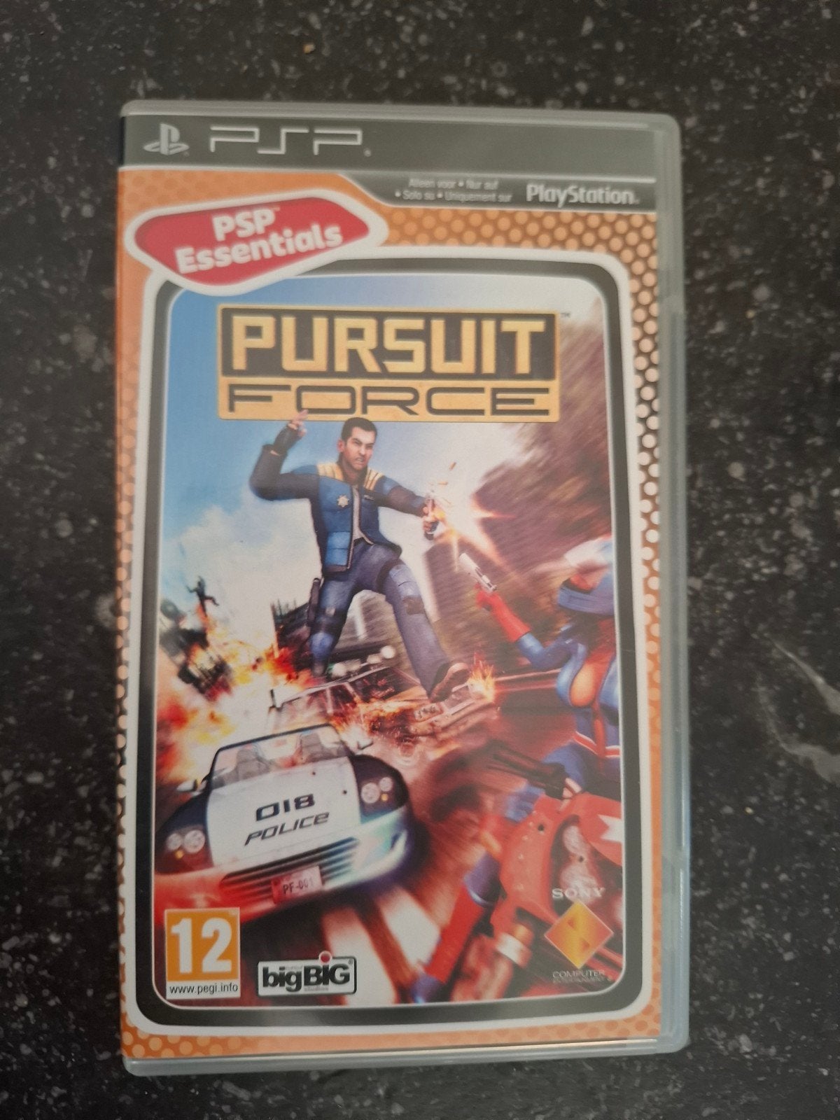 Pursuit Force PSP Essentials - Actie Racegame, Ophalen