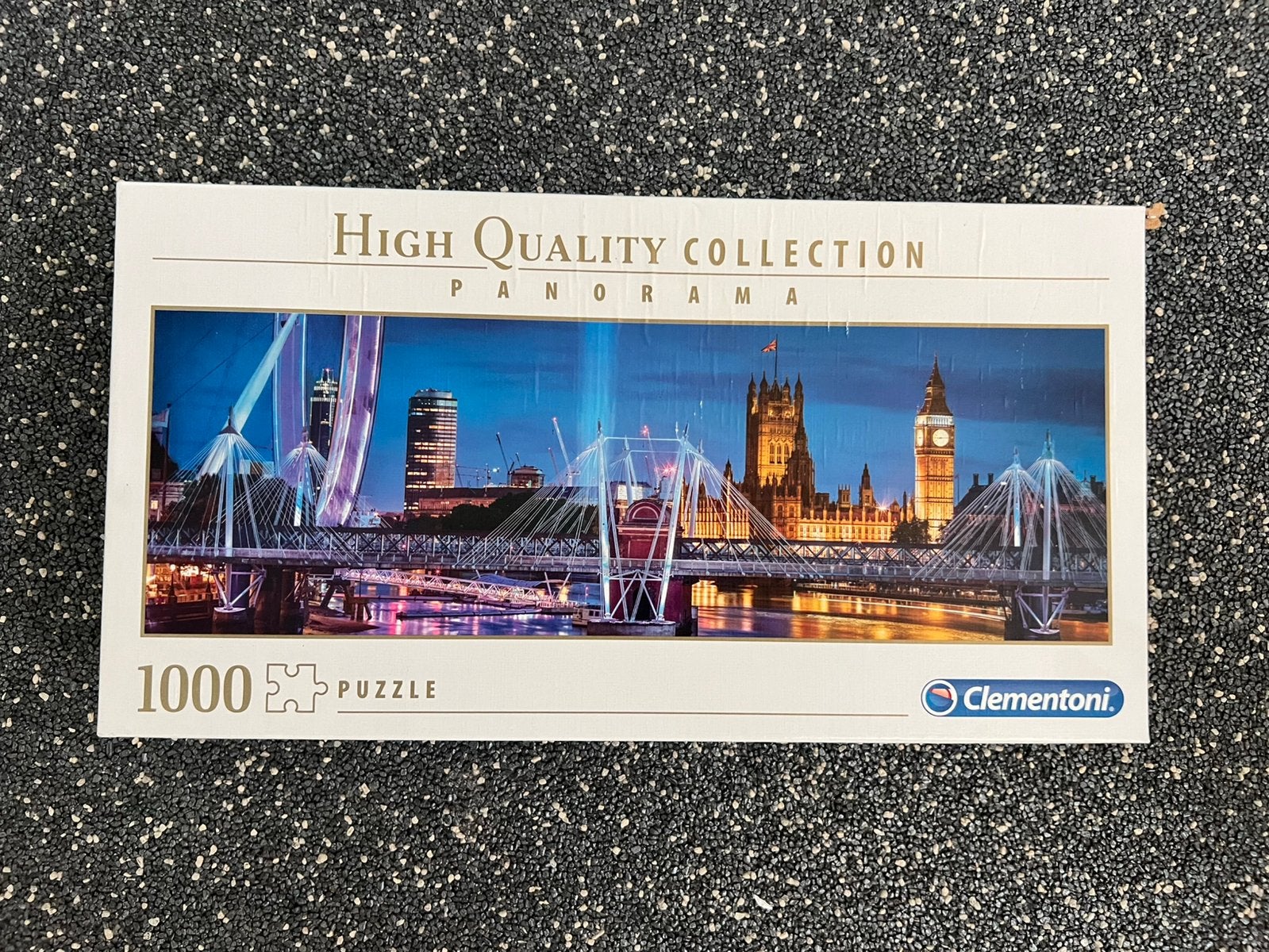 Clementoni puzzel 1000 stukjes London, Ophalen of Verzenden, 500 t/m 1500 stukjes, Zo goed als nieuw