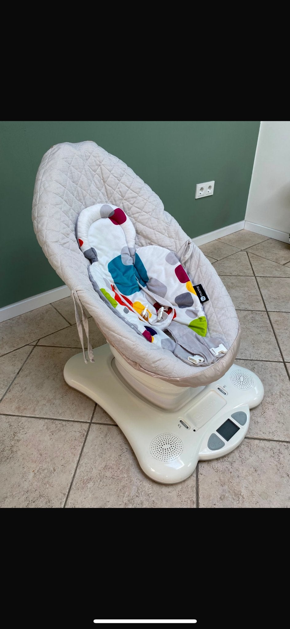 4moms MamaRoo Wipstoel - Zo goed als nieuw, Overige merken, Wipstoel, Ophalen of Verzenden, Met gordel(s) of riempje(s)