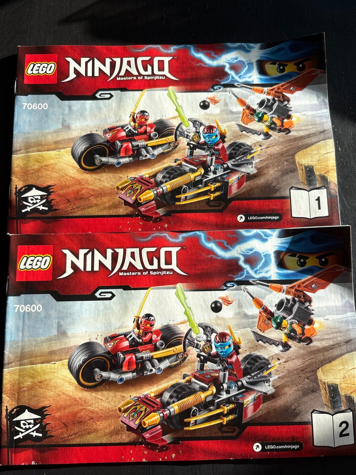 Lego Ninjago 70600 Ninja Bike Chase, Ophalen, Gebruikt, Lego, Compleet