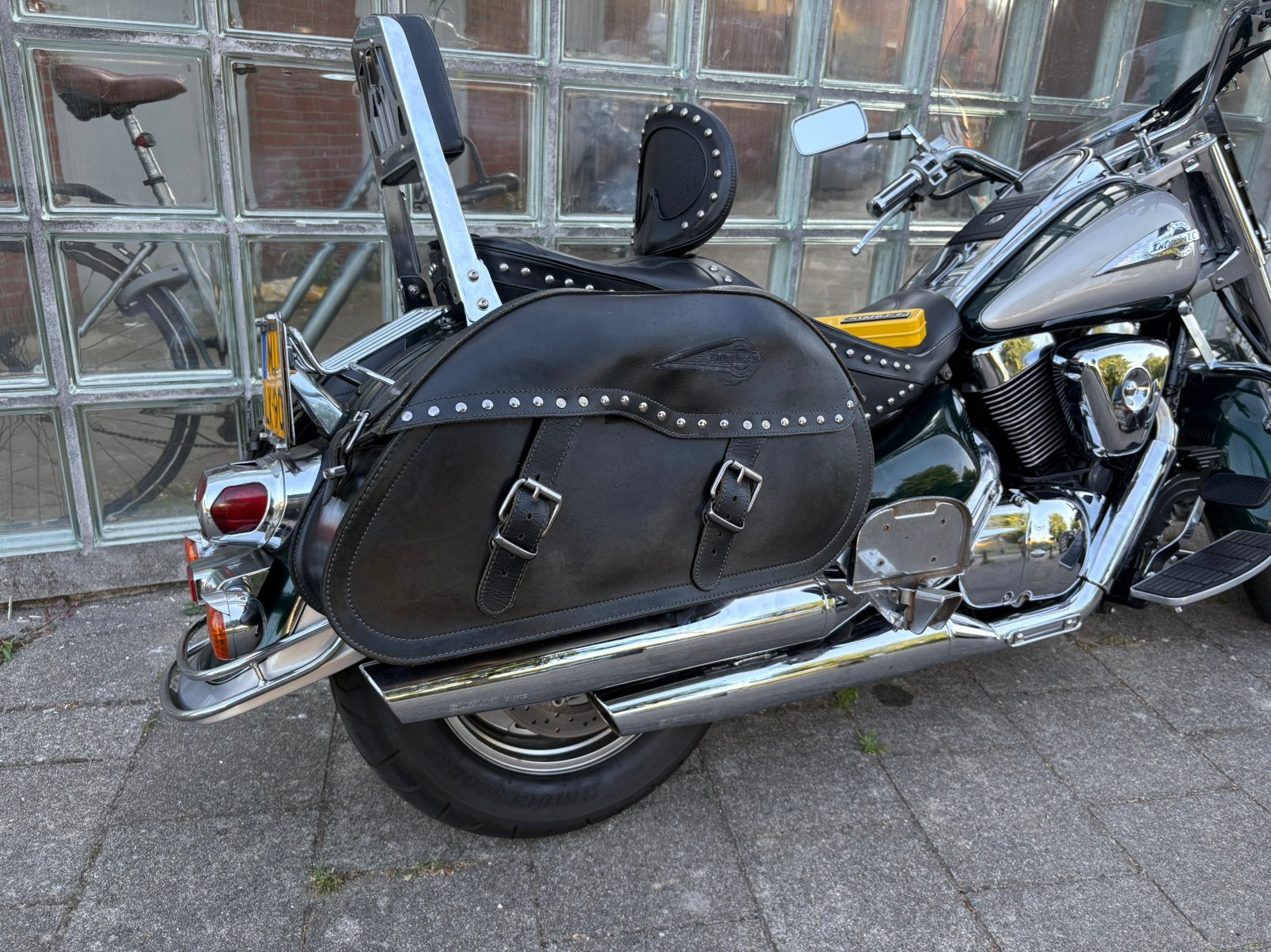 Suzuki VL1500 Intruder zijtassen, Ophalen of Verzenden, Gebruikt