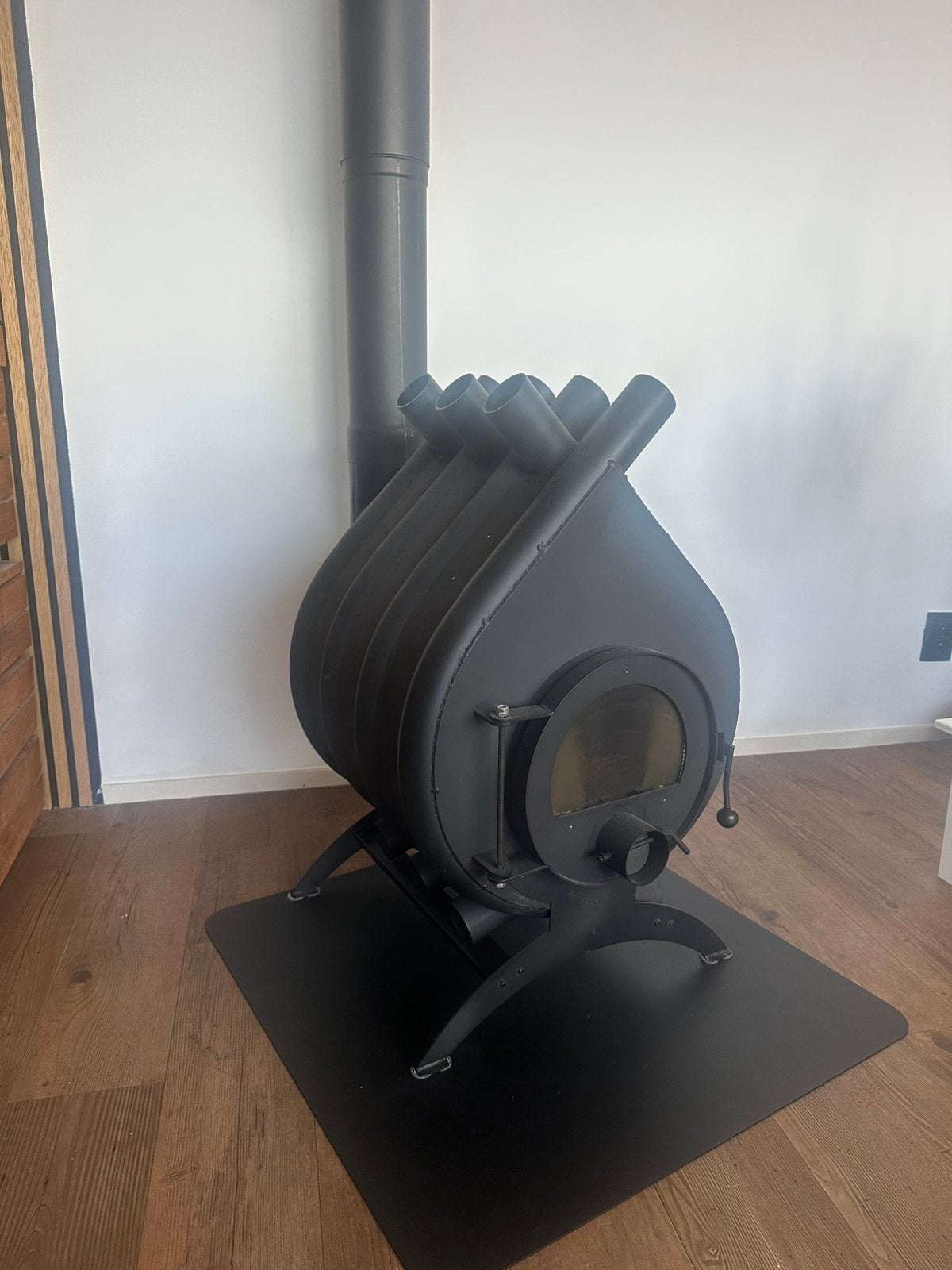 Superstoere houtkachel, Huis en Inrichting, Ophalen, Zo goed als nieuw, Hout, Houtkachel