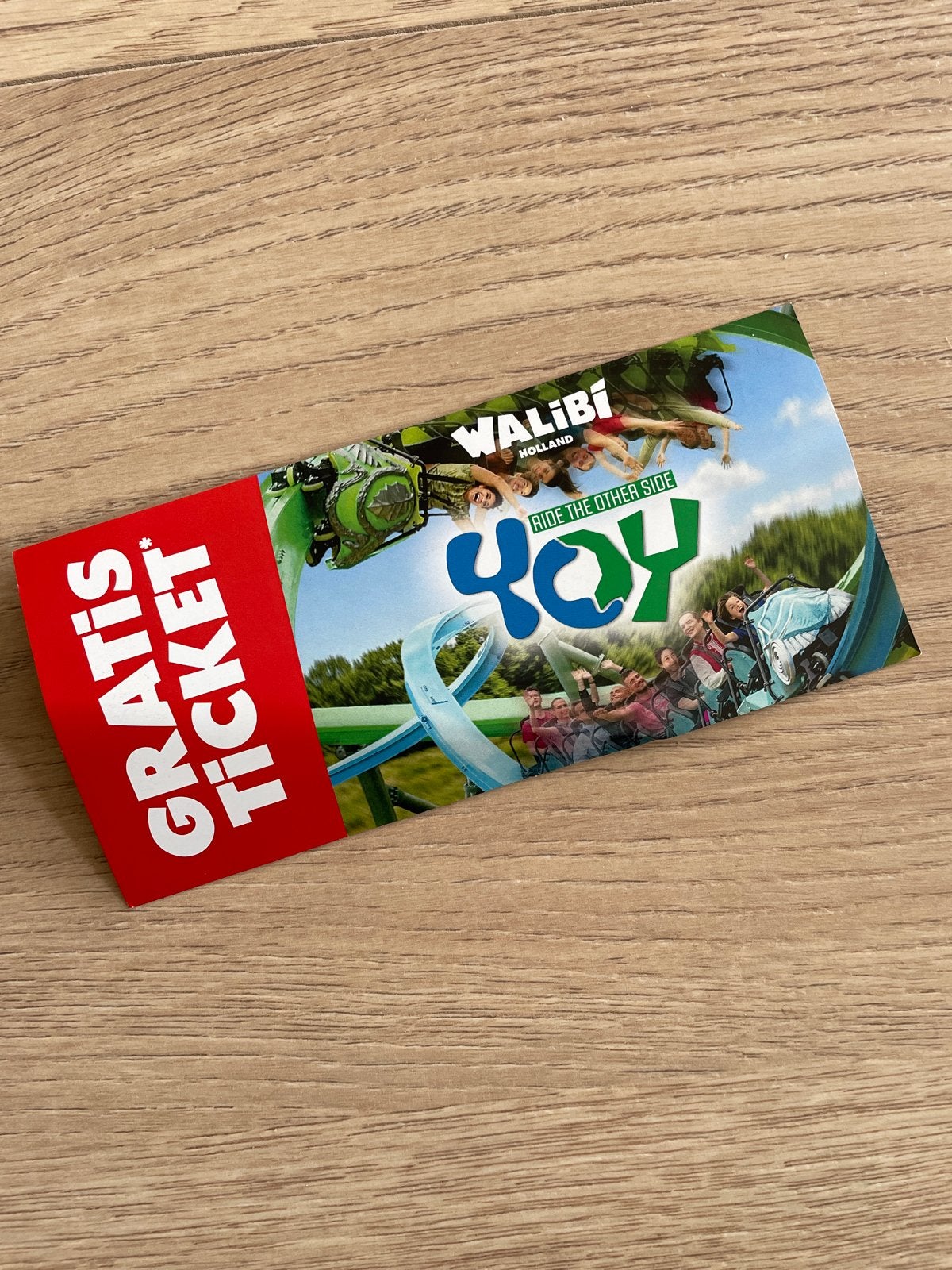 Gratis derde toegangskaartje Walibi!, Kortingskaart