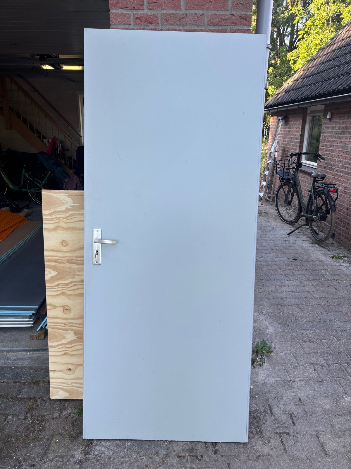 2 opdek binnendeuren 83x201,5, Ophalen, 80 tot 100 cm, Binnendeur, Zo goed als nieuw