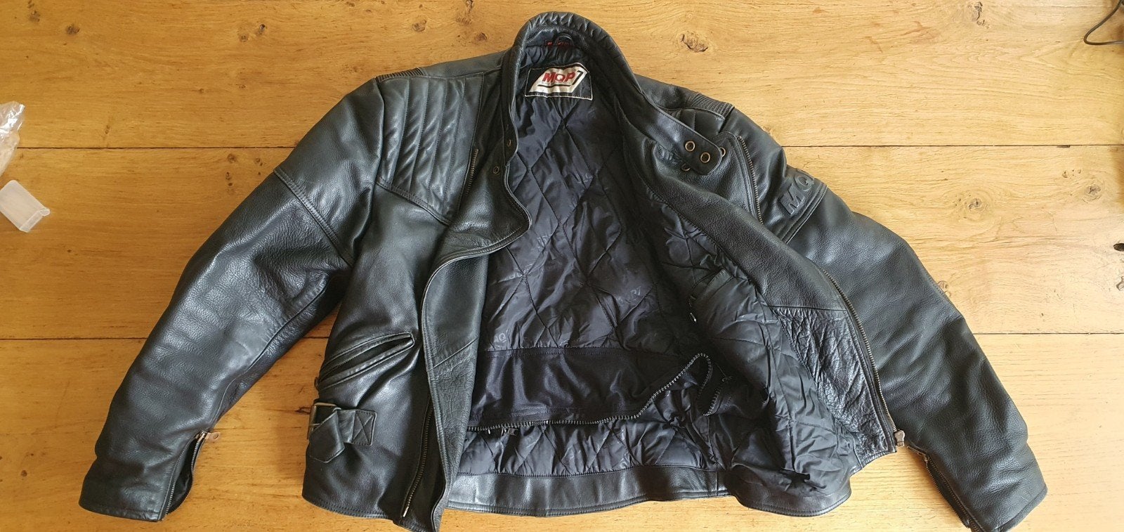 MQP MOTOR JAS maat 56, Ophalen of Verzenden, Tweedehands, Jas | leer