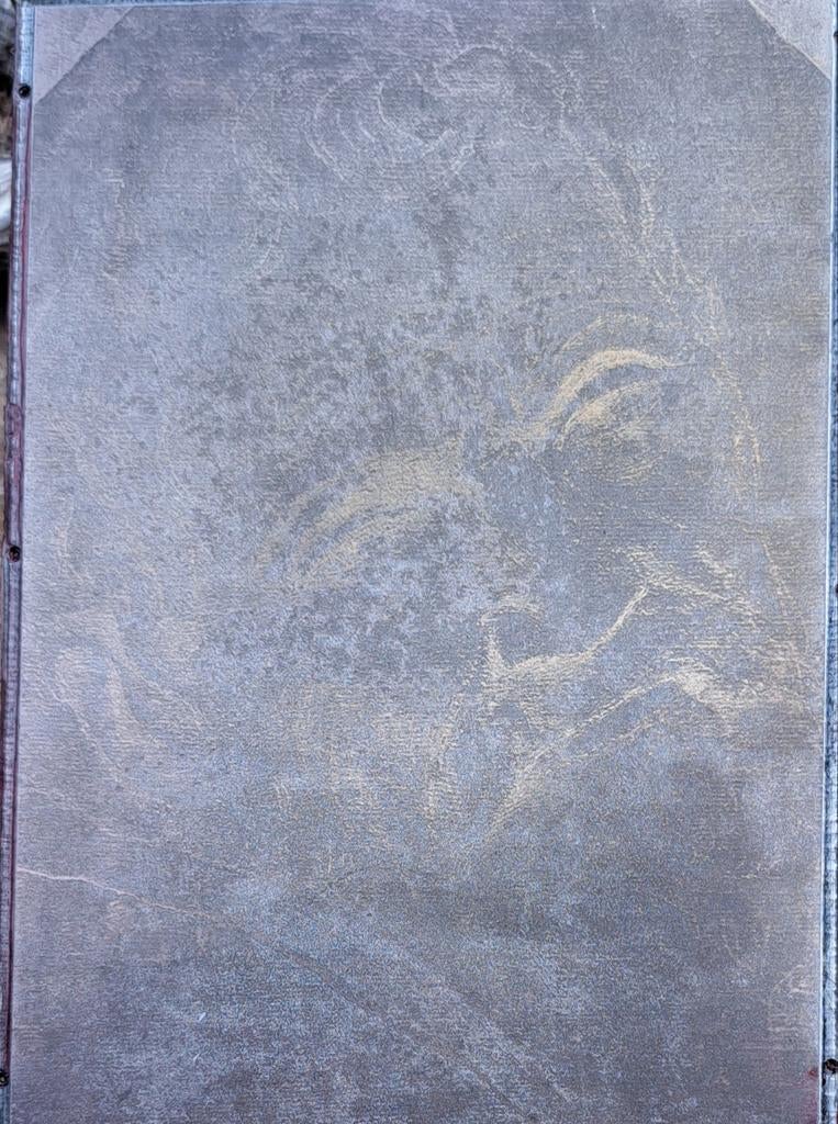 Ets drukplaat  michelangelo, Ophalen, Ets, Origineel, 1900 - 1949
